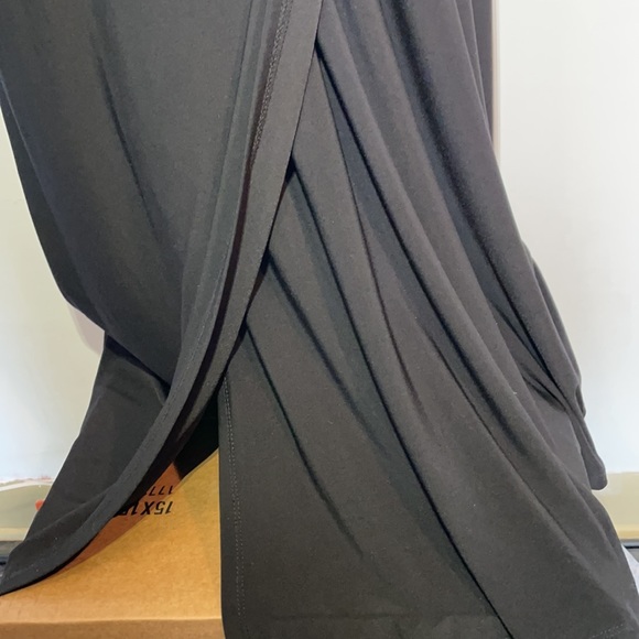 Lauren Ralph Lauren Cafe Society Black Evening Dress - Picture 3 of 9